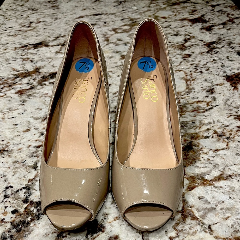 Franco Sarto nude heels